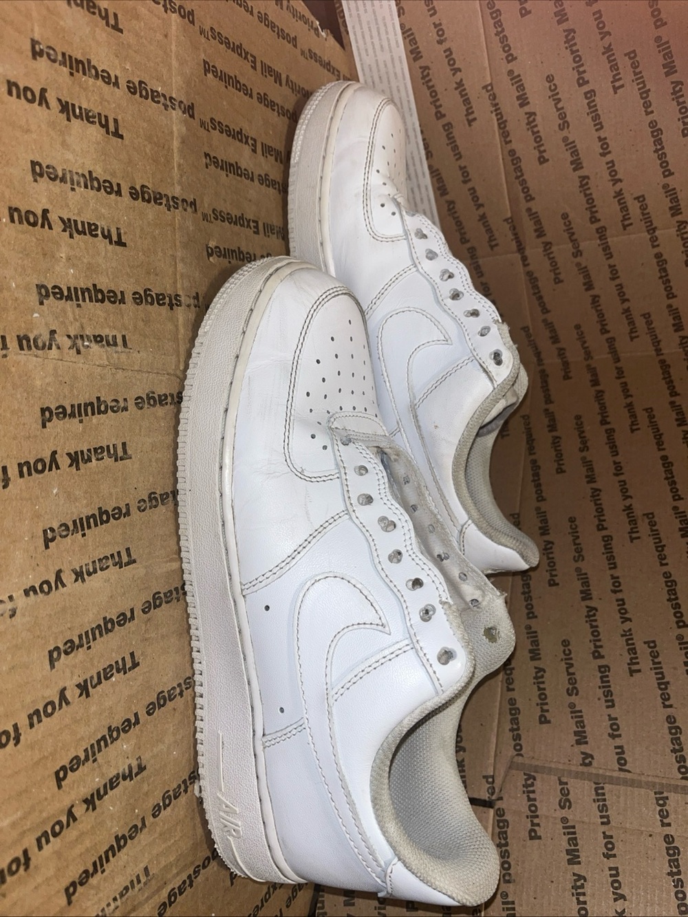 Nike ACG White Leather Men's Low-Top Sneakers